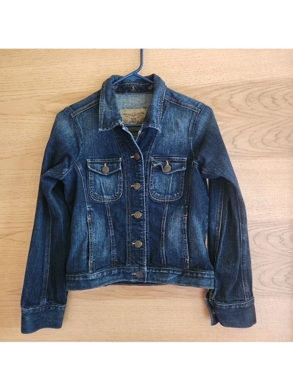 SUTTERS 1848 "JACKIE" DENIM JACKET - EUC